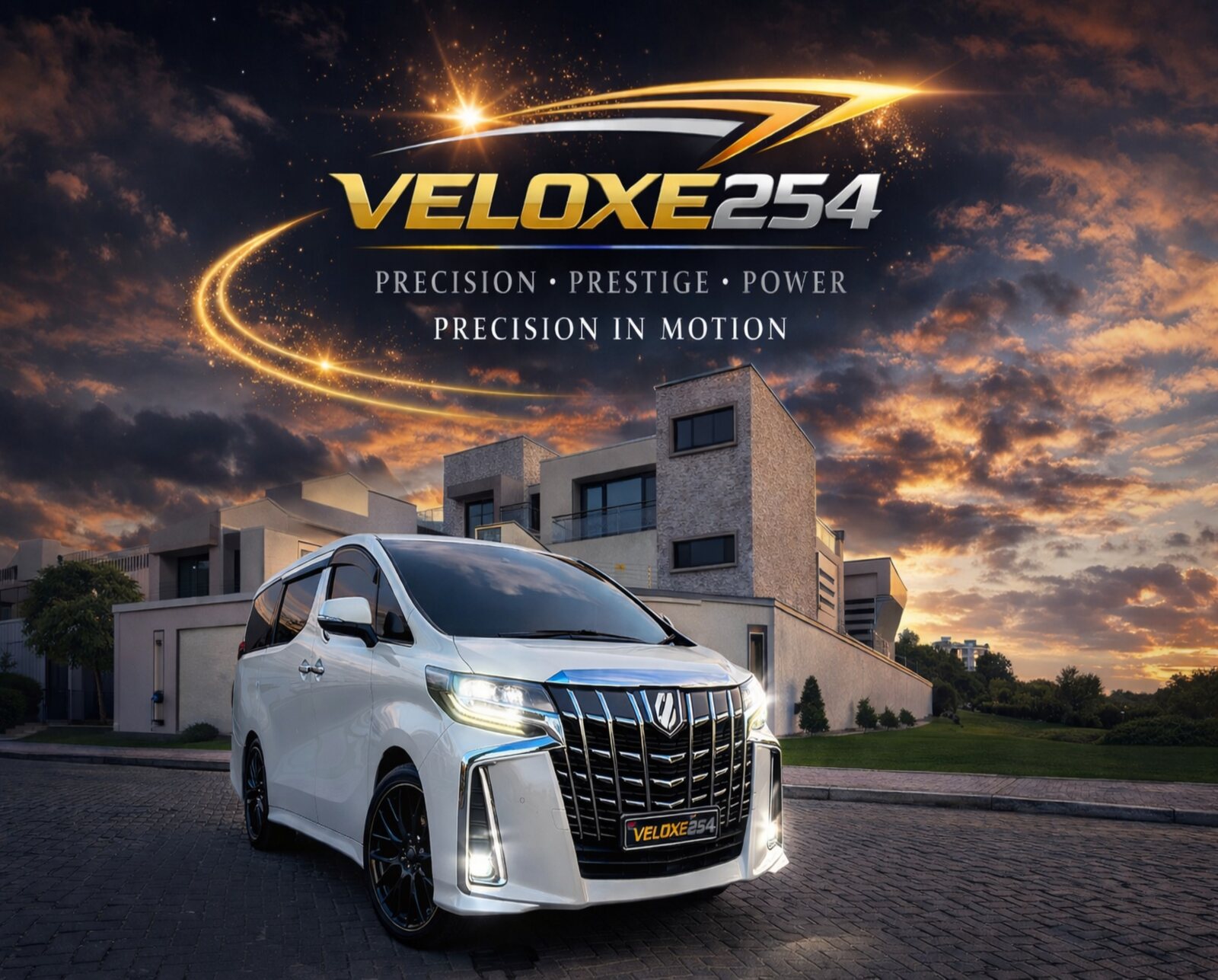Veloxe254 - Prestige — Transport campaign artwork